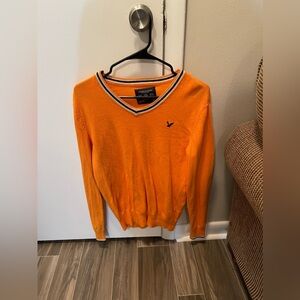Mens American eagle orange sweatshirt size small